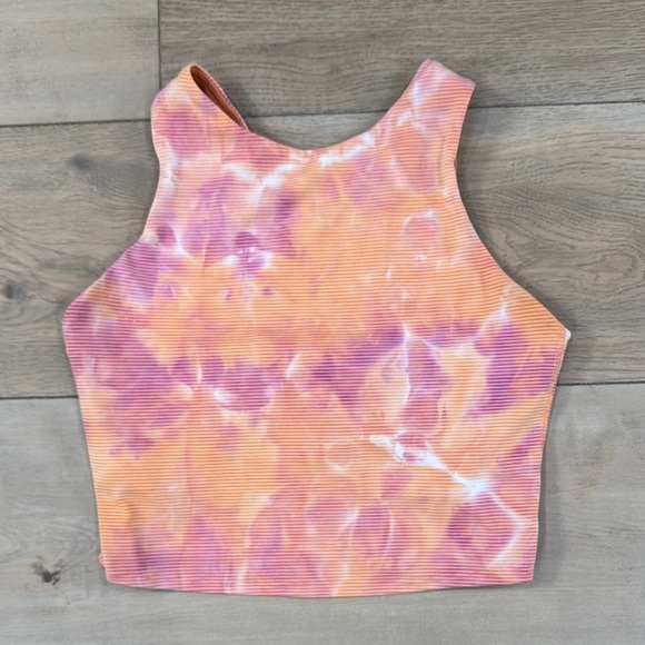 Athleta Women's Tie-Dye Conscious Crop Tank Top - Picture 2 of 12